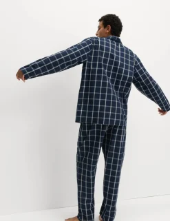 Pure Cotton Checked Pyjama Set