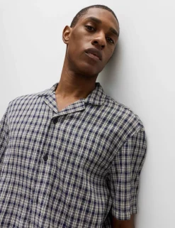Pure Cotton Checked Shirt