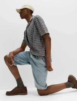 Pure Cotton Checked Shirt
