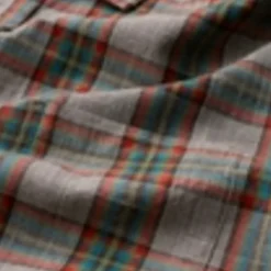 Pure Cotton Checked Short Sleeve Shirt