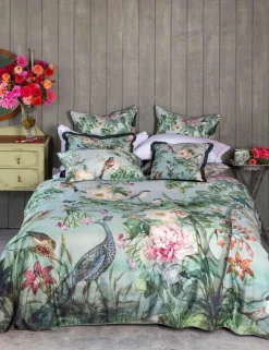 Pure Cotton Chinoiserie Reversible Bedding Set