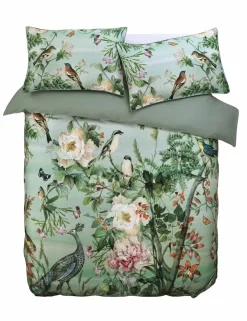 Pure Cotton Chinoiserie Reversible Bedding Set