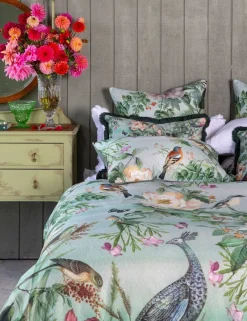 Pure Cotton Chinoiserie Reversible Bedding Set