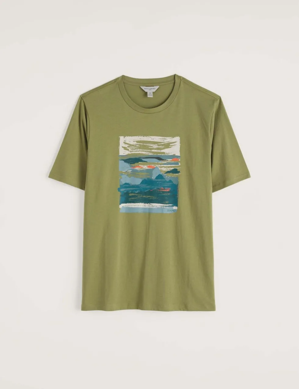 Pure Cotton Coastal Graphic T-Shirt