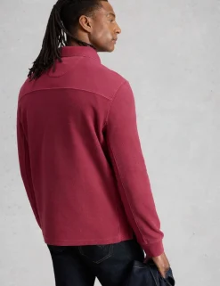 Pure Cotton Collar Sweatshirt