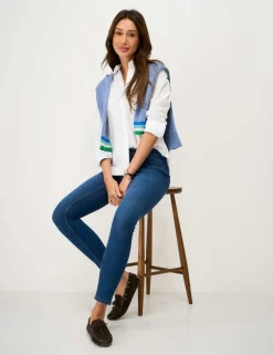 Pure Cotton Collared Blouse