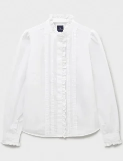 Pure Cotton Collared Blouse