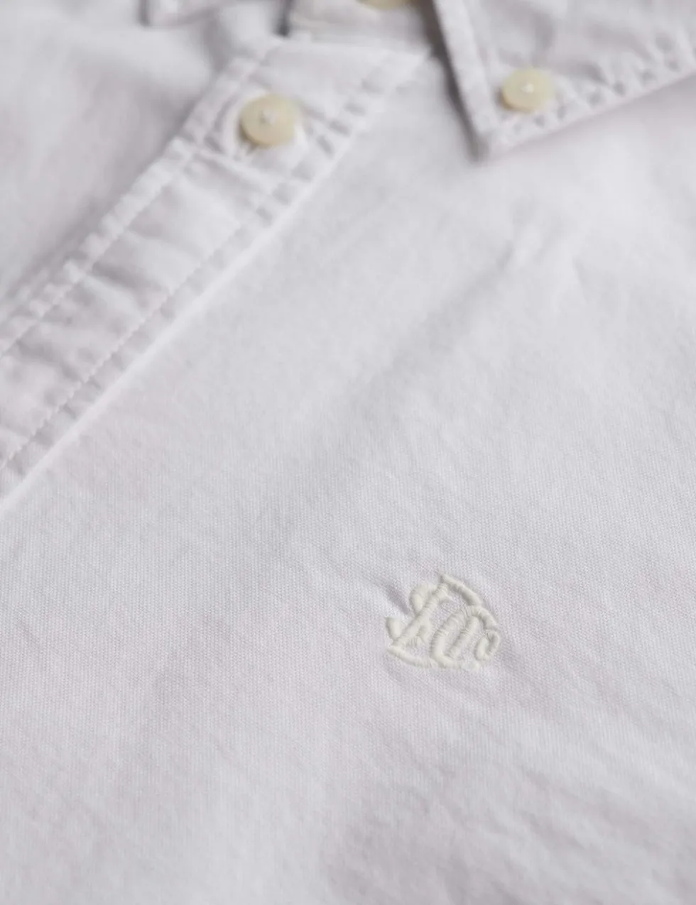 Pure Cotton Collared Button Through Shirt