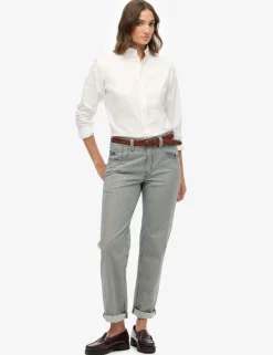 Pure Cotton Collared Button Through Shirt