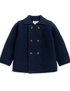 Pure Cotton Collared Cardigan (0 Mths-3 Yrs)