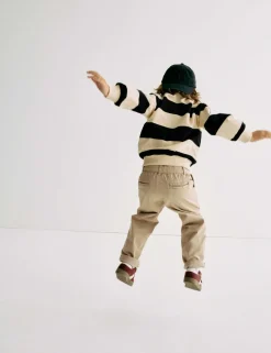 Pure Cotton Collared Rugby Sweatshirt (2-8 Yrs)