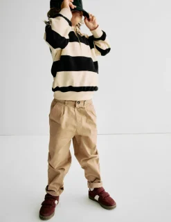 Pure Cotton Collared Rugby Sweatshirt (2-8 Yrs)