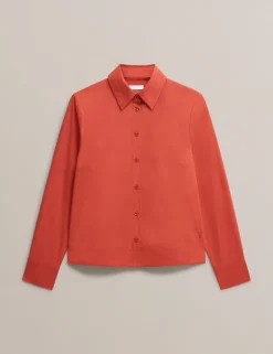 Pure Cotton Collared Shirt