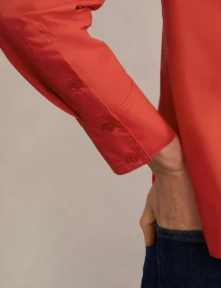 Pure Cotton Collared Shirt