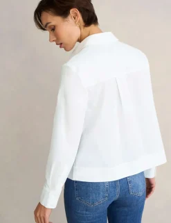 Pure Cotton Collared Shirt