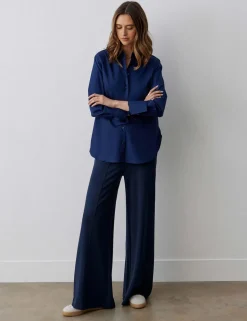 Pure Cotton Collared Shirt