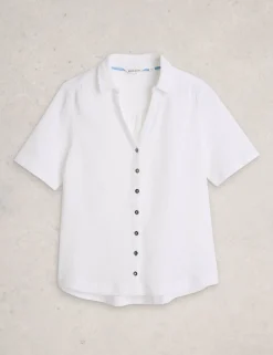 Pure Cotton Collared Shirt