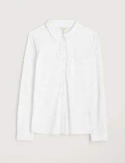 Pure Cotton Collared Shirt