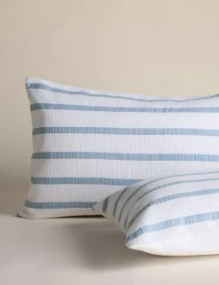Pure Cotton Contrast Striped Waffle Bedding Set