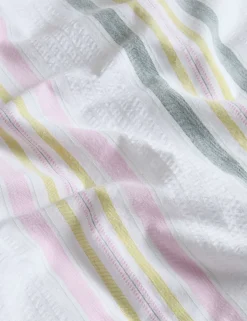 Pure Cotton Contrast Stripe Bedding Set