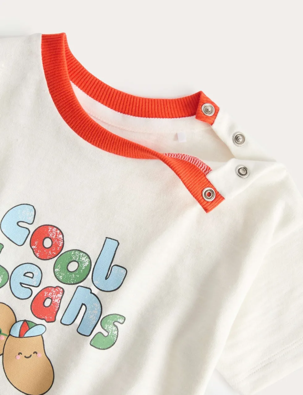 Pure Cotton Cool Beans Graphic T-Shirt (0-3 Yrs)