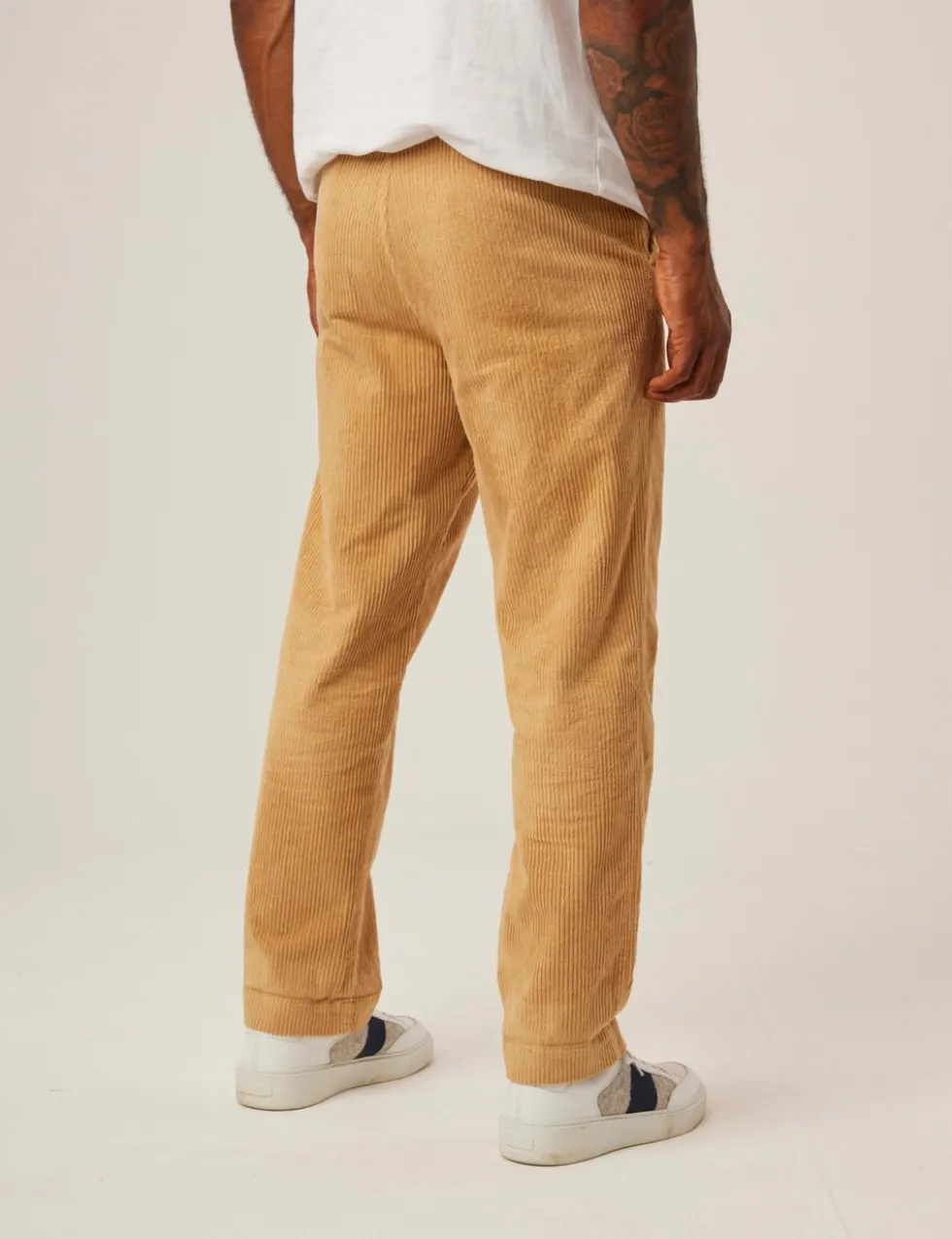 Pure Cotton Corduroy Trousers