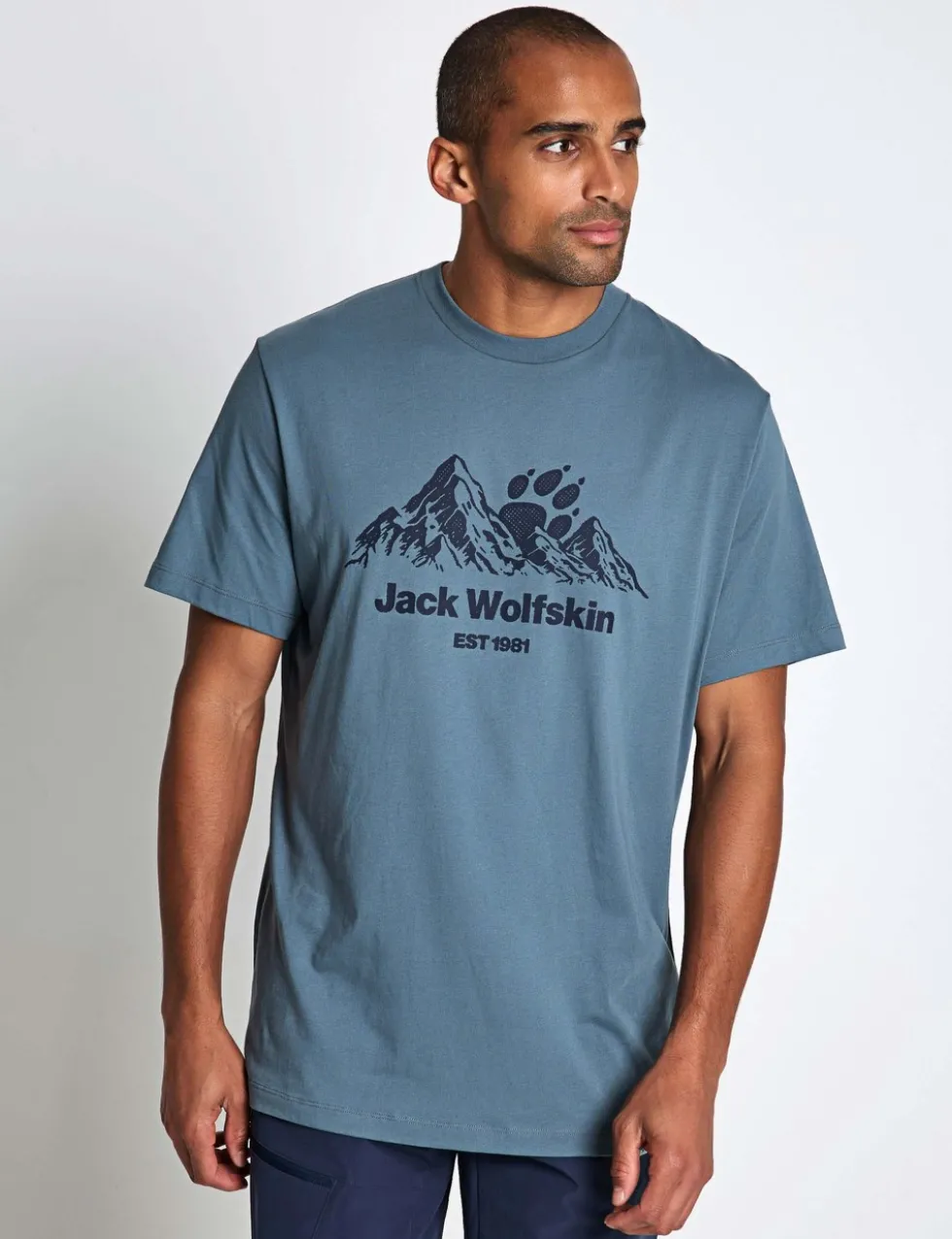 Pure Cotton Crew Neck Graphic T-Shirt