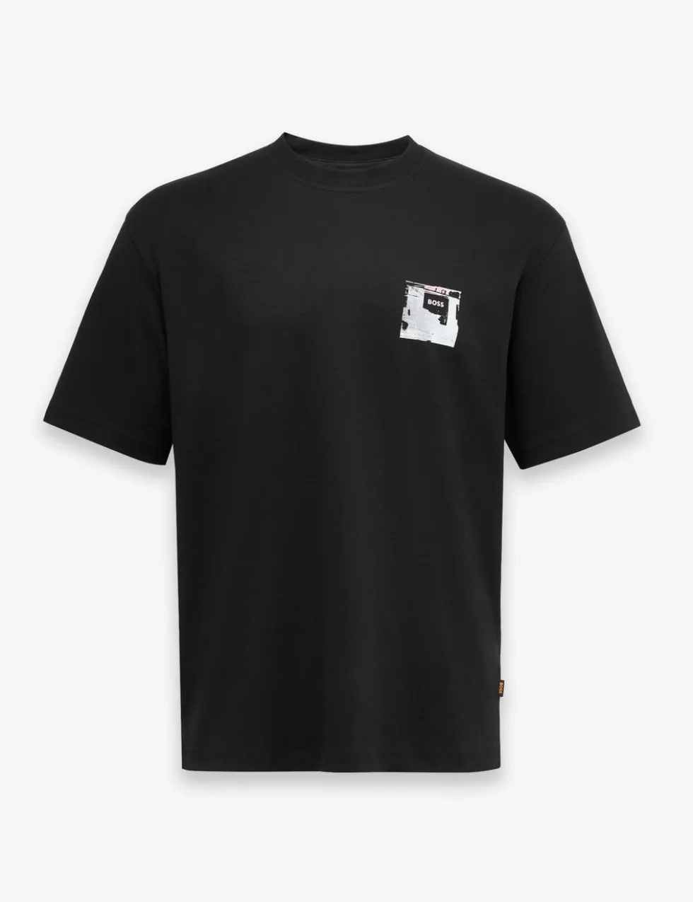 Pure Cotton Crew Neck Graphic T-Shirt