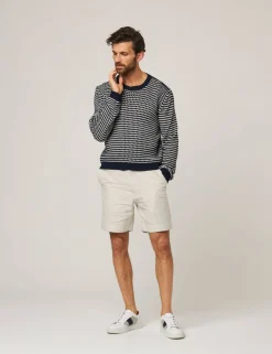 Pure Cotton Crew Neck Jumper
