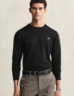 Pure Cotton Crew Neck Jumper