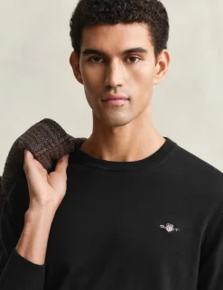 Pure Cotton Crew Neck Jumper