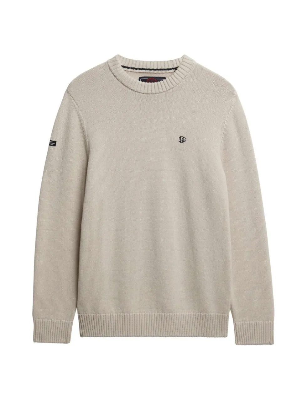 Pure Cotton Crew Neck Jumper