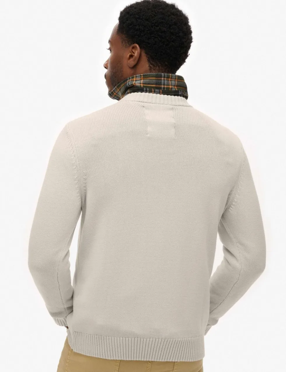 Pure Cotton Crew Neck Jumper
