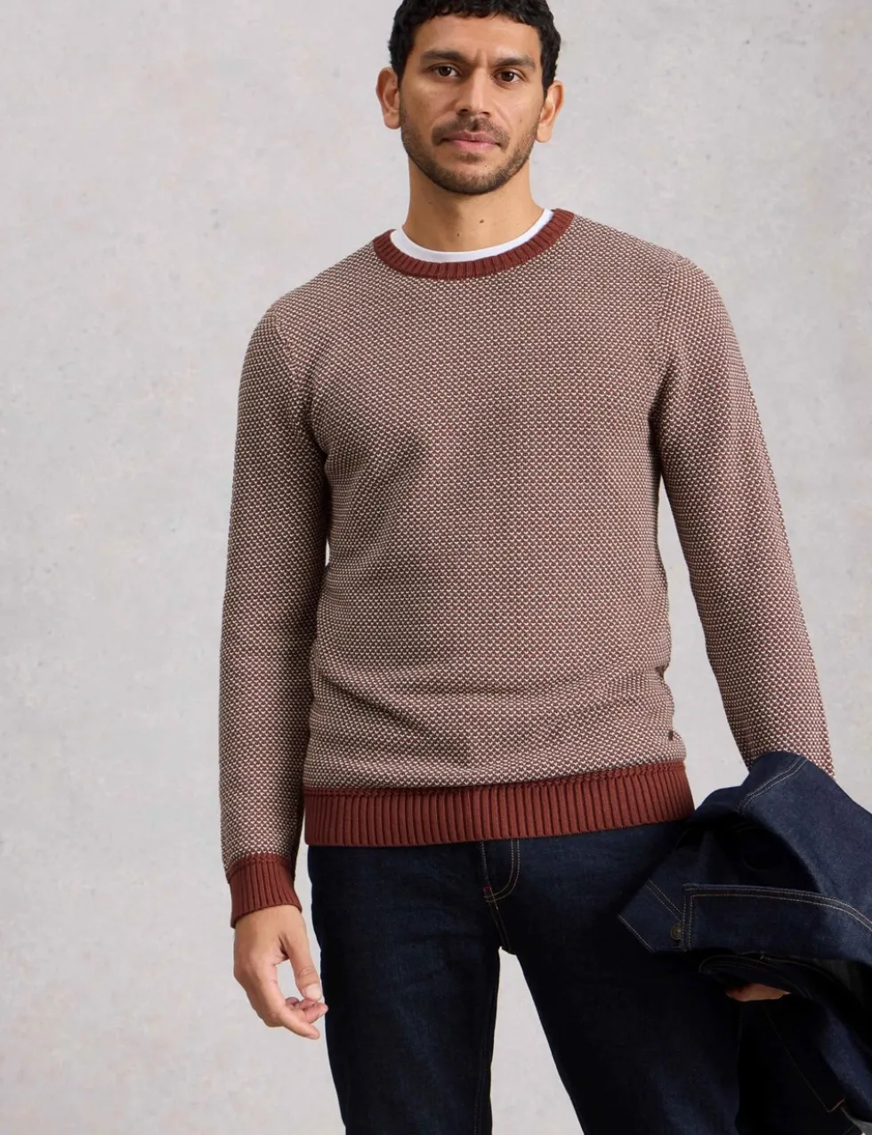Pure Cotton Crew Neck Jumper