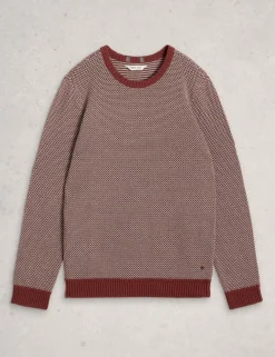 Pure Cotton Crew Neck Jumper