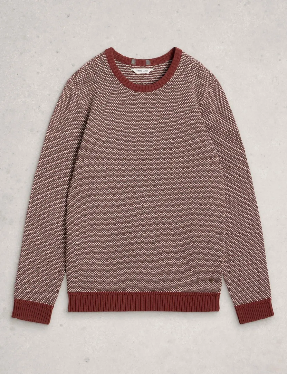 Pure Cotton Crew Neck Jumper