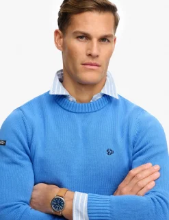 Pure Cotton Crew Neck Jumper
