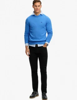 Pure Cotton Crew Neck Jumper