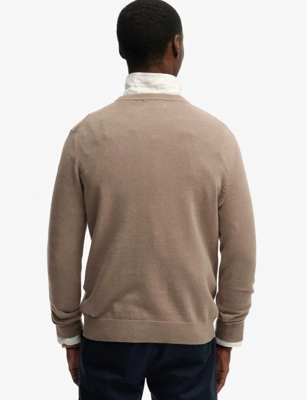 Pure Cotton Crew Neck Jumper
