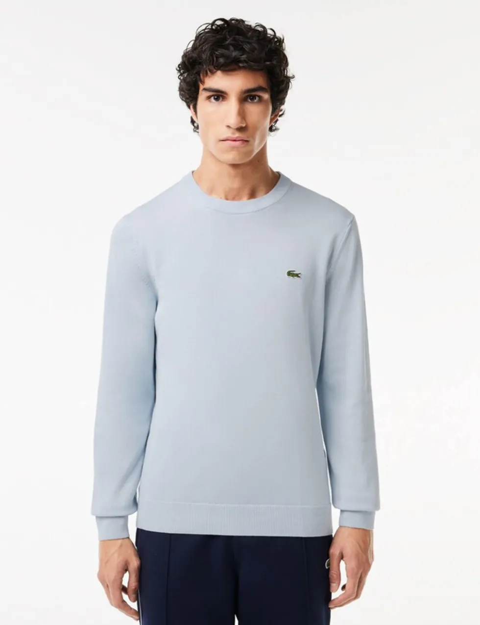Pure Cotton Crew Neck Jumper