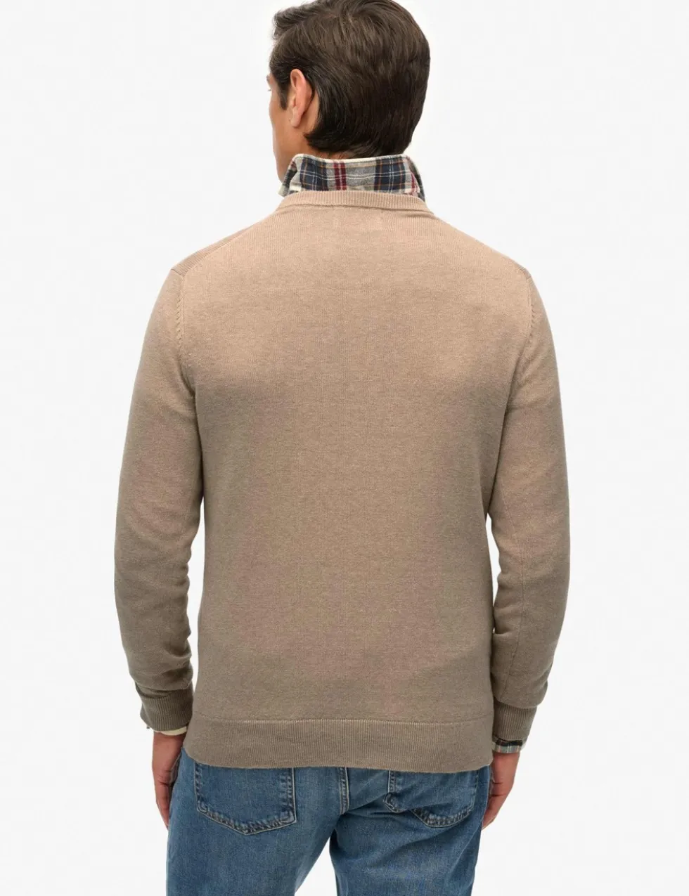 Pure Cotton Crew Neck Jumper