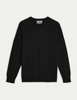 Pure Cotton Crew Neck Jumper