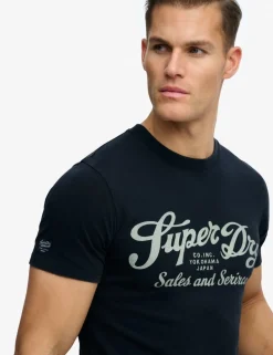 Pure Cotton Crew Neck Logo Graphic T-Shirt