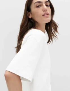 Pure Cotton Crew Neck Oversized T-Shirt