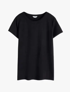Pure Cotton Crew Neck Slim Fit T-Shirt