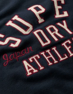 Pure Cotton Crew Neck Slogan Relaxed Jumper
