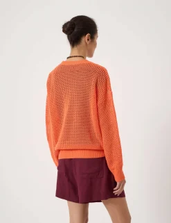 Pure Cotton Crew Neck Star Jumper