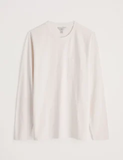 Pure Cotton Crew Neck Top