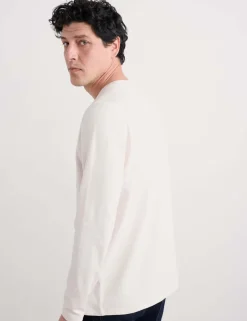 Pure Cotton Crew Neck Top
