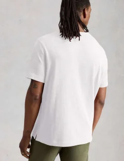 Pure Cotton Crew Neck T-Shirt